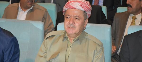 Irak Bölgesel Kürt Yönetimi (IKBY) Başkanı Mesud Barzani - Sputnik Türkiye
