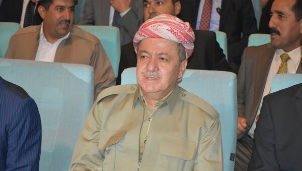 Irak Bölgesel Kürt Yönetimi (IKBY) Başkanı Mesud Barzani - Sputnik Türkiye