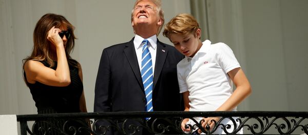 ABD Başkanı Donald Trump- First Lady Melania Trump - Sputnik Türkiye