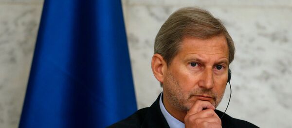 Genişlemeden sorumlu Avrupa Komisyonu üyesi Johannes Hahn - Sputnik Türkiye