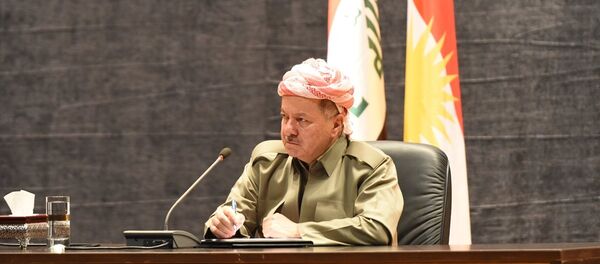 Irak Kürt Bölgesel Yönetimi (IKBY) Başkanı Mesud Barzani - Sputnik Türkiye