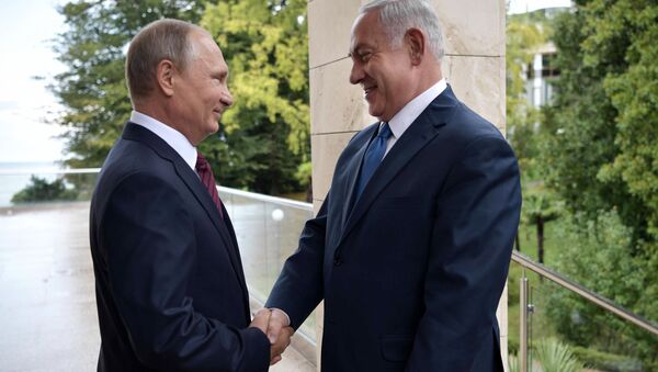 Rusya Devlet Başkanı Vladimir Putin- İsrail Başbakanı Benyamin Netanyahu - Sputnik Türkiye