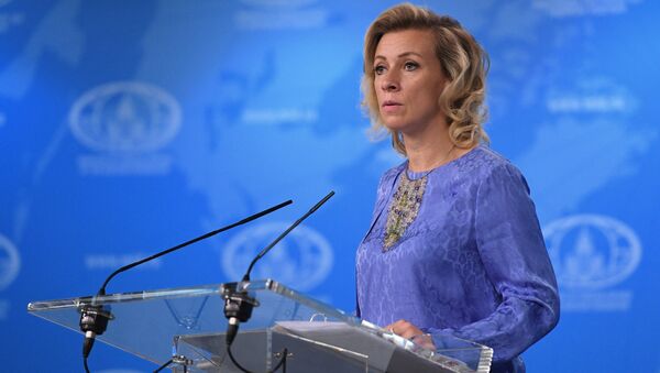 Rusya Dışişleri Bakanlığı Sözcüsü Mariya Zaharova - Sputnik Türkiye