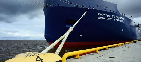 Christophe de Margerie Rus ticaret gemisi - Sputnik Türkiye