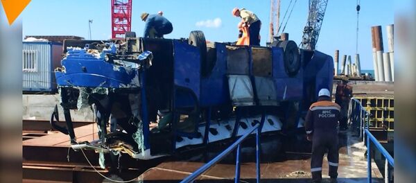 Rusya'da otobüs denize düştü: 14 ölü - Sputnik Türkiye