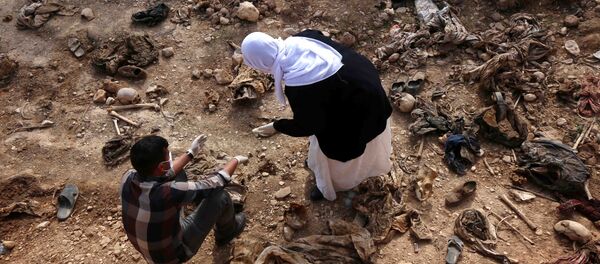 Irak toplu mezar - Sputnik Türkiye