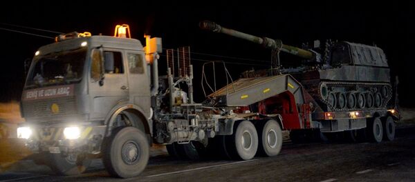 Suriye sınırına askeri sevkiyat - Sputnik Türkiye