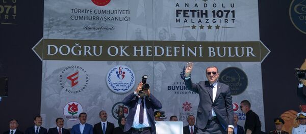 Cumhurbaşkanı Recep Tayyip Erdoğan - Malazgirt 1071 Anma Programı - Sputnik Türkiye