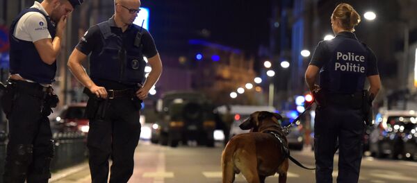 Belçika polisi, Brüksel - Sputnik Türkiye