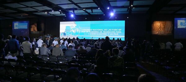 Kolombiya Devrimci Silahlı Güçleri'nin (FARC) kuracağı siyasi partinin kongresi - Sputnik Türkiye