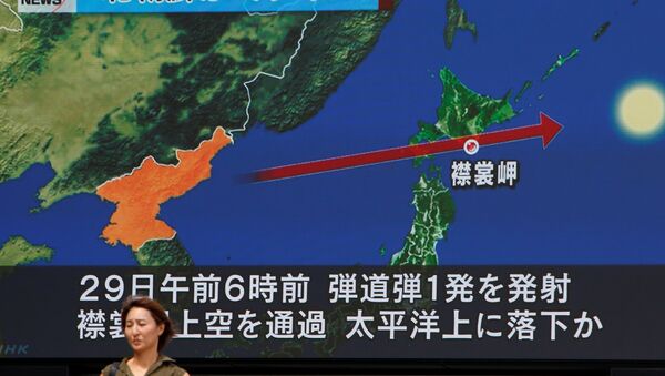 Kuzey Kore Japonya füze - Sputnik Türkiye