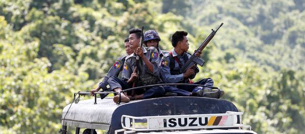 Myanmar, polis - Sputnik Türkiye