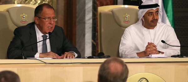 Rusya Dışişleri Bakanı Sergey Lavrov ve BAE Dışişleri Bakanı Şeyh Abdullah bin Zeyid el Nahyan - Sputnik Türkiye