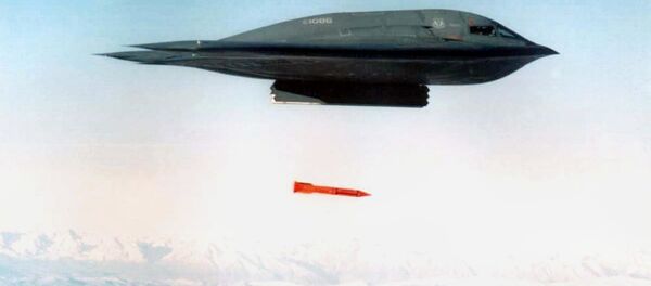 Nükleer silah taşıma kapasiteli B-2 Spirit ‘hayalet’ uçakları - Sputnik Türkiye