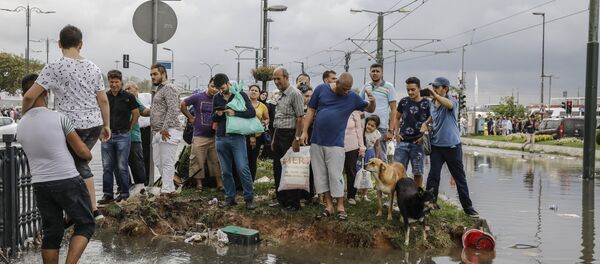 İstanbul'da fırtına - Sputnik Türkiye