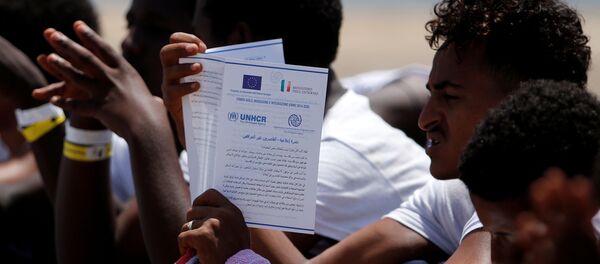 İtalya- sığınmacı - Sputnik Türkiye