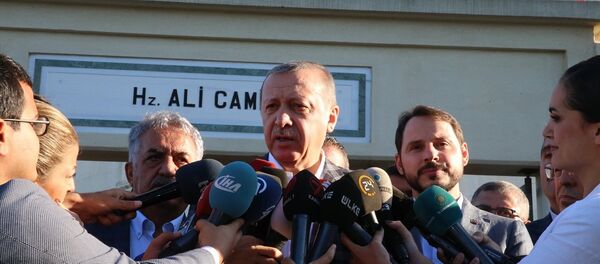 Cumhurbaşkanı Recep Tayyip Erdoğan - Sputnik Türkiye