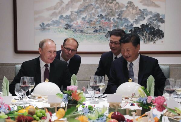 Putin'in Çin ziyareti - Sputnik Türkiye