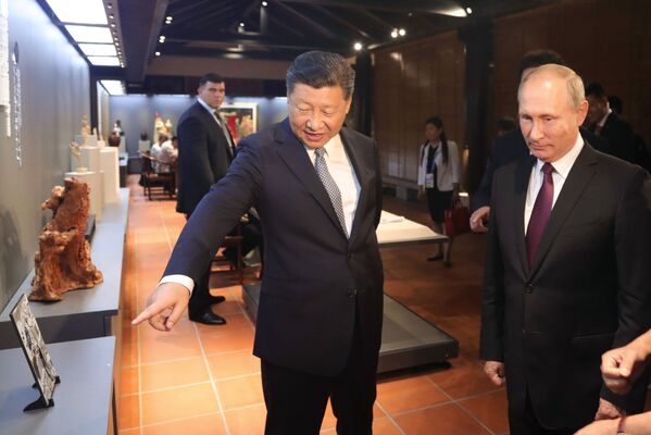 Putin'in Çin ziyareti - Sputnik Türkiye