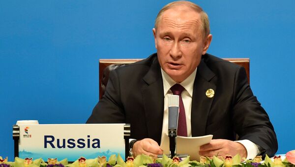 Rusya Devlet Başkanı Vladimid Putin- BRICS - Sputnik Türkiye