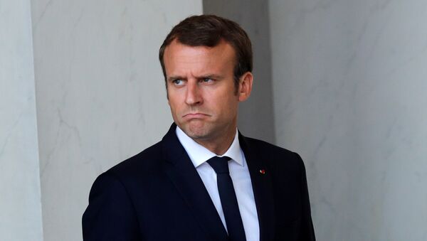 Emmanuel Macron, presidente de Francia - Sputnik Türkiye