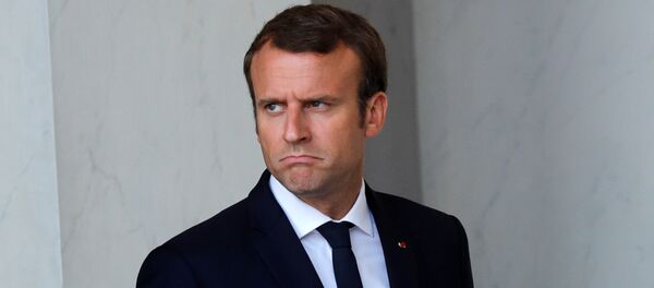 Emmanuel Macron, presidente de Francia - Sputnik Türkiye