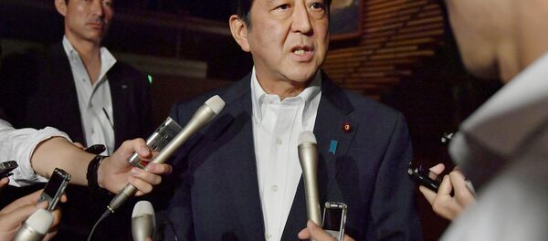 Japonya Başbakanı Şinzo Abe - Sputnik Türkiye