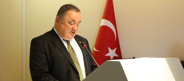 Doğu Karadeniz İhracatçılar Birliği (DKİB) Yönetim Kurulu Başkanı Ahmet Hamdi Gürdoğan - Sputnik Türkiye