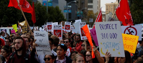 DACA - protesto - Sputnik Türkiye