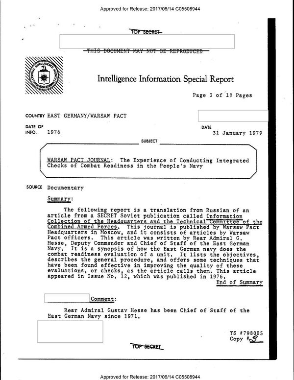 CIA'in Sovyet donanması ile ilgili gizliliğini kaldırdığı belgelerden biri CIA'in Sovyet donanması ile ilgili gizliliğini kaldırdığı belgelerden biri - Sputnik Türkiye