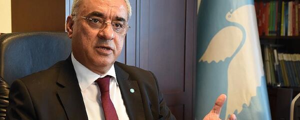 Demokratik Sol Parti (DSP) Genel Başkanı Önder Aksakal Demokratik Sol Parti (DSP) Genel Başkanı Önder Aksakal - Sputnik Türkiye