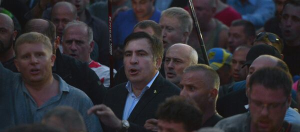 Eski Gürcistan Devlet Başkanı Mihail Saakaşvili - Sputnik Türkiye