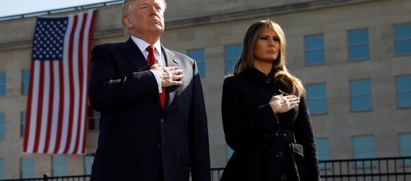 ABD Başkanı Donald Trump ve eşi Melania Trump - Sputnik Türkiye