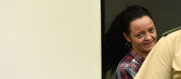 NSU davasının baş sanığı Beate Zschäpe NSU davasının baş sanığı Beate Zschäpe - Sputnik Türkiye