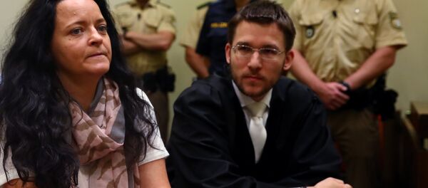 NSU davasının baş sanığı Beate Zschäpe - Sputnik Türkiye