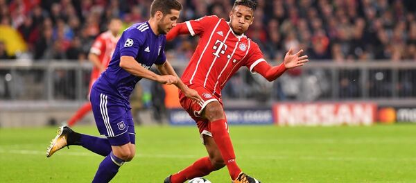 Bayern Munich ile RSC Anderlecht arasında oynanan Şampiyonlar Ligi grup maçı - Sputnik Türkiye