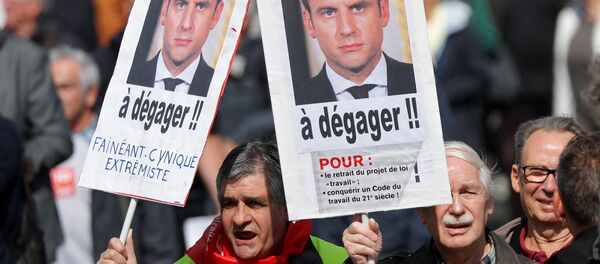 Fransa - Protesto - Sputnik Türkiye