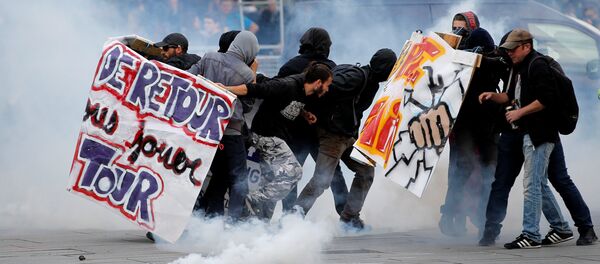 Fransa - Protesto - Sputnik Türkiye