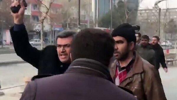 HDP'li Aslan'a Ben devletim diyerek silah çeken polis H.C. - Sputnik Türkiye