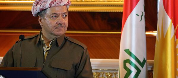 Irak Kürt Bölgesel Yönetimi (IKBY) Başkanı Mesud Barzani - Sputnik Türkiye