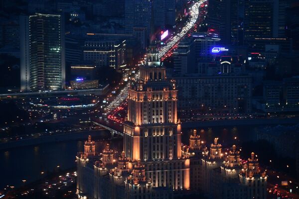 Moskova'da inşa edilen Avrupa'nın en yüksek seyir terası - Sputnik Türkiye