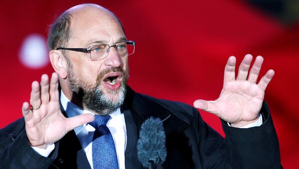 Alman Sosyal Demokrat Partisi lideri Martin Schulz - Sputnik Türkiye