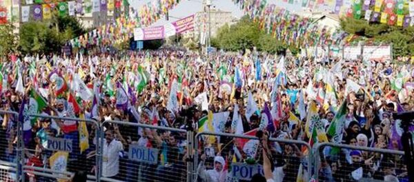 HDP Diyarbakır mitingi - Sputnik Türkiye