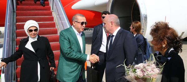 Recep Tayyip Erdoğan ve Emine Erdoğan ABD'de - Sputnik Türkiye