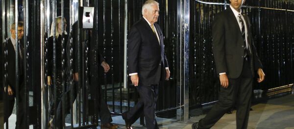 ABD Dışişleri Bakanı Rex Tillerson New York'ta Rusya Dışişleri Bakanı Sergey Lavrov ile görüştü - Sputnik Türkiye