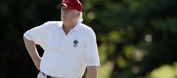 ABD Başkanı Donald Trump, golf - Sputnik Türkiye