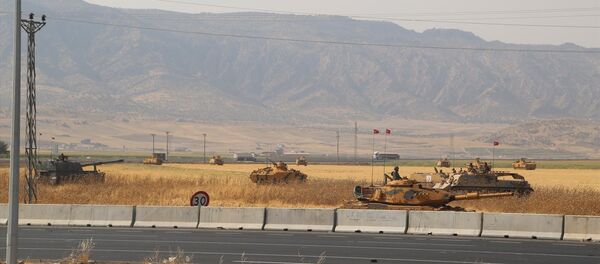 Irak sınırında tatbikat - Sputnik Türkiye
