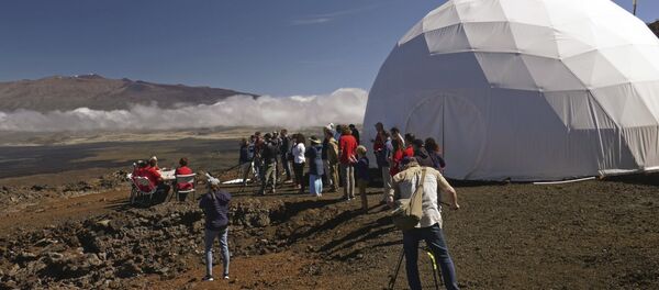 Mars'ta yaşam simülasyonu Mars'ta yaşam simülasyonu - Sputnik Türkiye