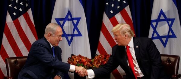 İsrail Başbakanı Benyamin Netanyahu - ABD Başkanı Donald Trump - Sputnik Türkiye