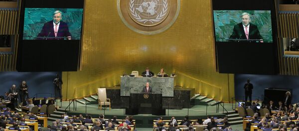 Birleşmiş Milletler Genel Sekreteri Antonio Guterres - Sputnik Türkiye